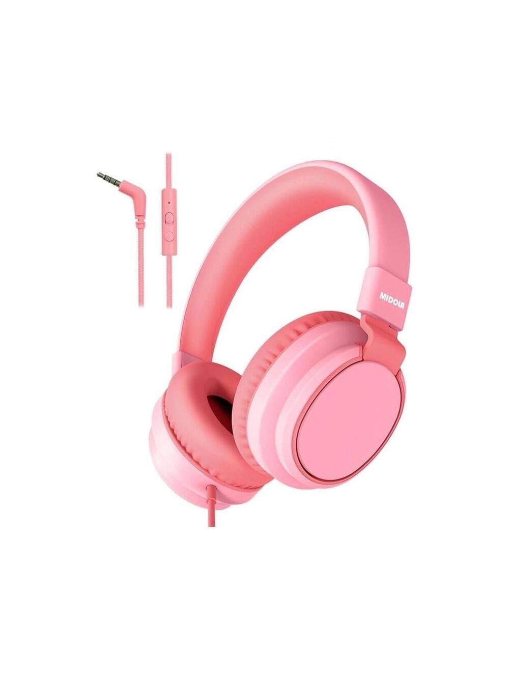 MIDOLA Kids Headphone Wired Volume Limited 85/94dB Over-Ear/On-Ear Foldable
